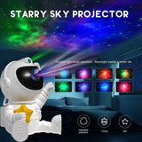 Load image into Gallery viewer, astronaut starry sky lantern ，Projector lamp ， Bedroom decorations